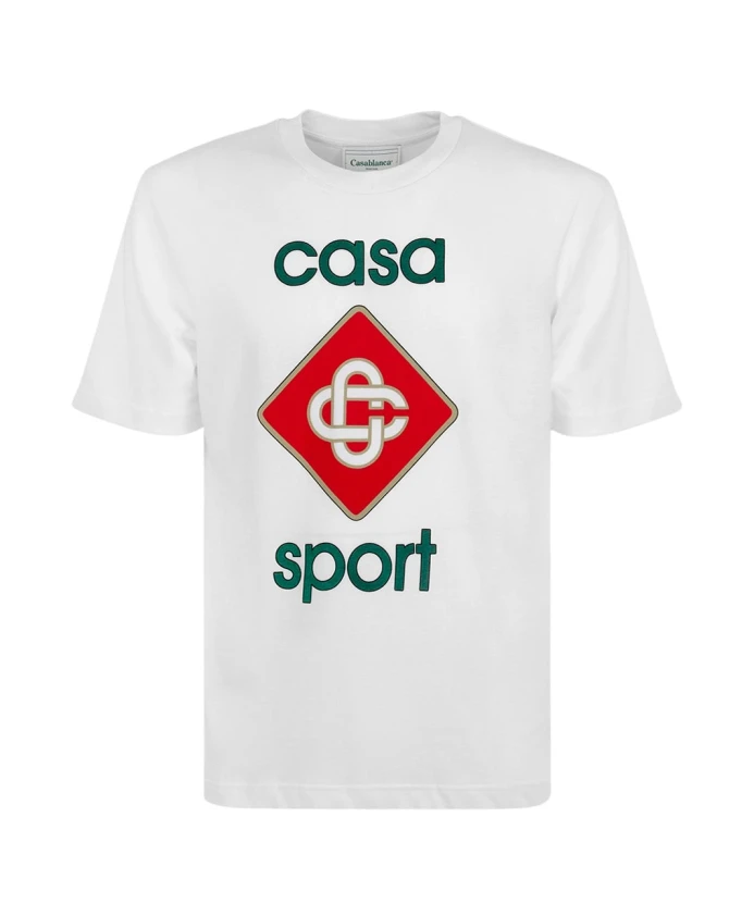 Футболка с трафаретной печатью логотипа Casa Sport Casablanca, белый
Футболка с трафаретной печатью логотипа Casa Sport Casablanca, белый