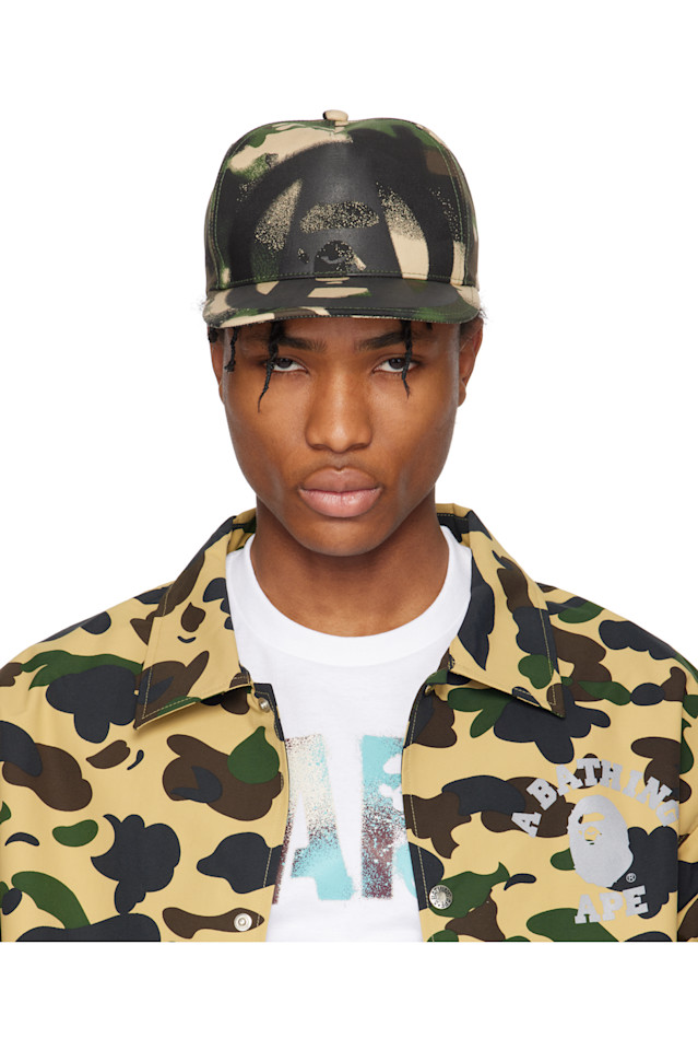 Камуфлированная кепка Map Bape, зеленый
Камуфлированная кепка Map Bape, зеленый