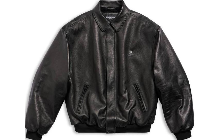 Кожаная куртка унисекс Balenciaga, черный
Кожаная куртка унисекс Balenciaga, черный