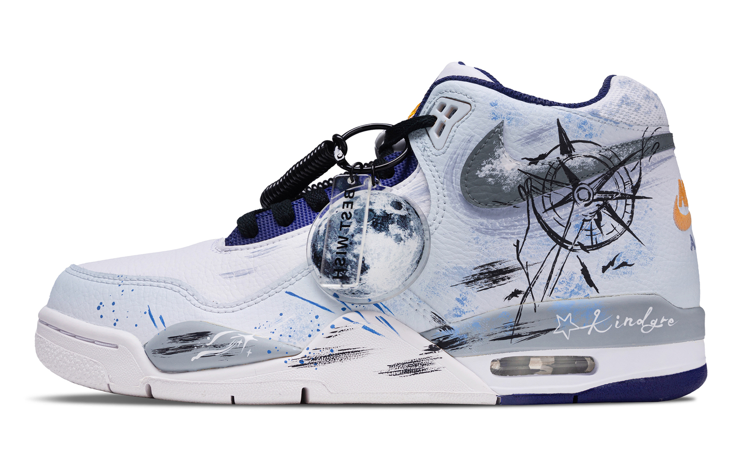 Nike Легендарные баскетбольные кроссовки Flight Legacy Poseidon's Call Mid top устойчивые к истиранию винтажные мужские white blue
Nike Легендарные баскетбольные кроссовки Flight Legacy Poseidon's Call Mid top устойчивые к истиранию винтажные мужские white blue