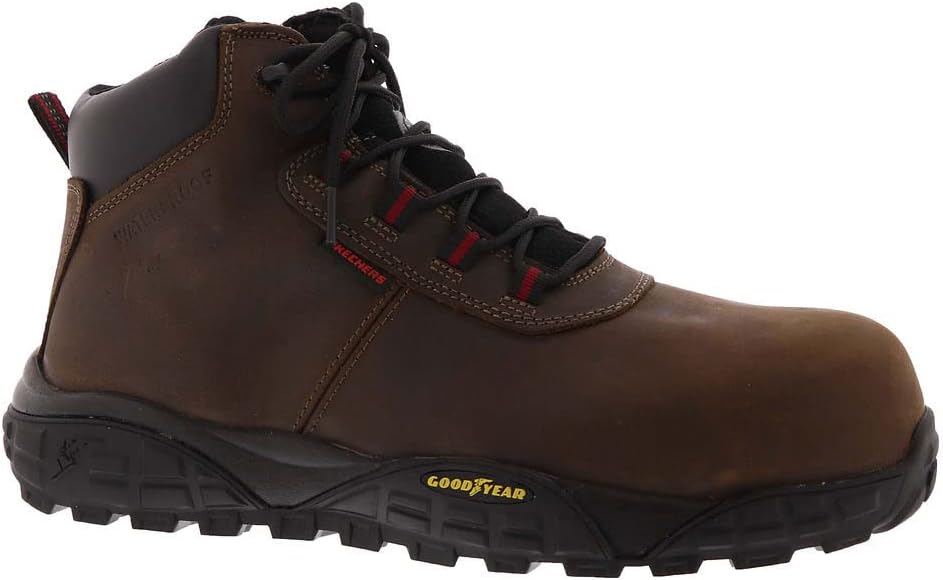 Мужские ботинки Skechers Work Treadix-Trental, темно-коричневый
Мужские ботинки Skechers Work Treadix-Trental, темно-коричневый