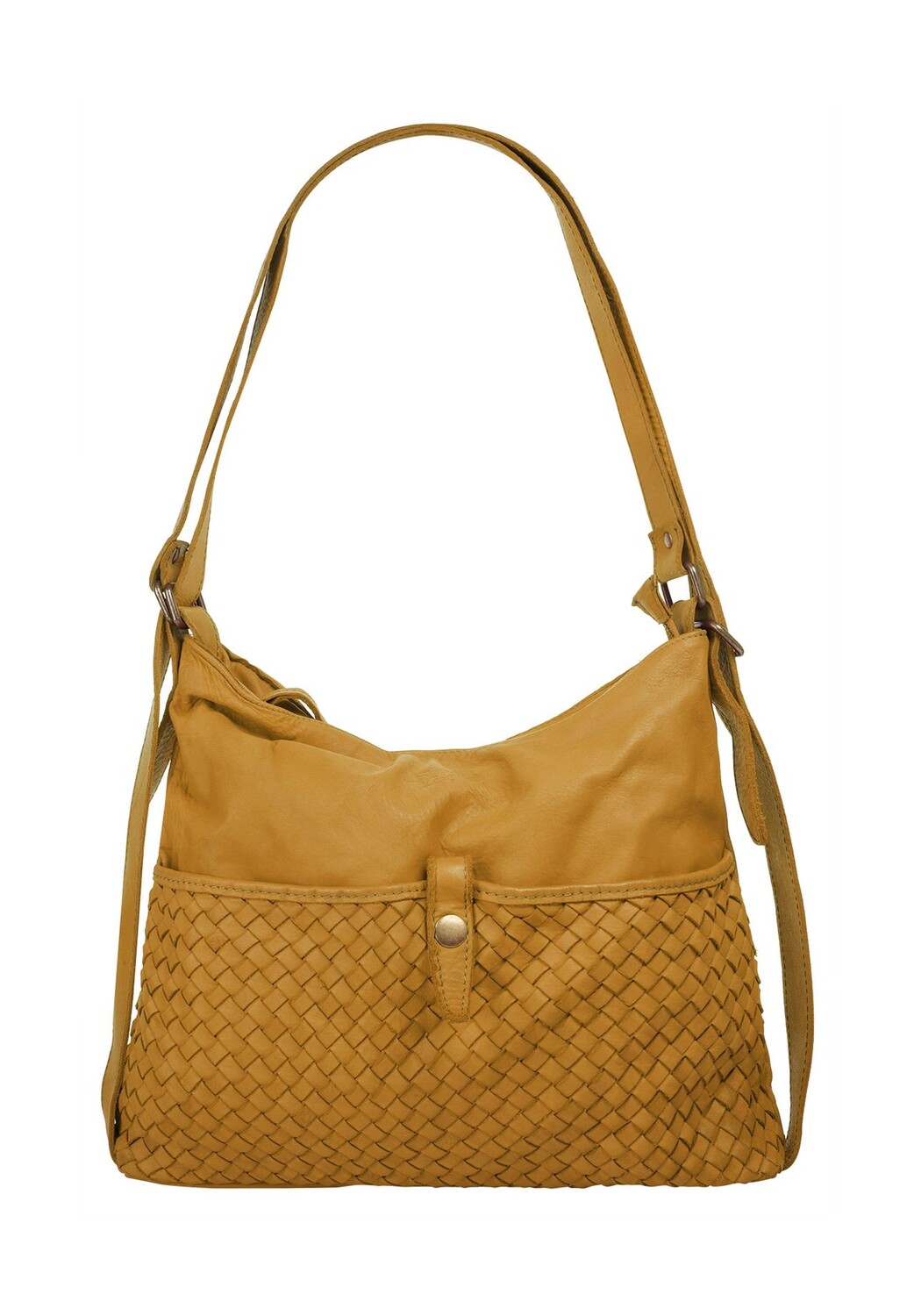 Шопер, натуральная кожа, сделано в Италии Samantha Look, желтый 
Шопер, натуральная кожа, сделано в Италии Samantha Look, желтый