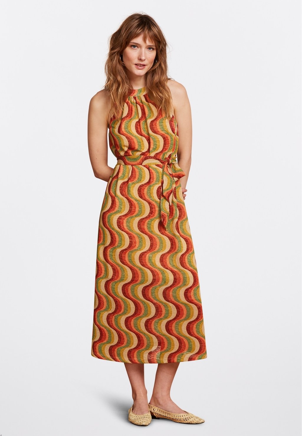 Повседневное платье VIRNA JIGGY King Louie, красный 
Повседневное платье VIRNA JIGGY King Louie, красный