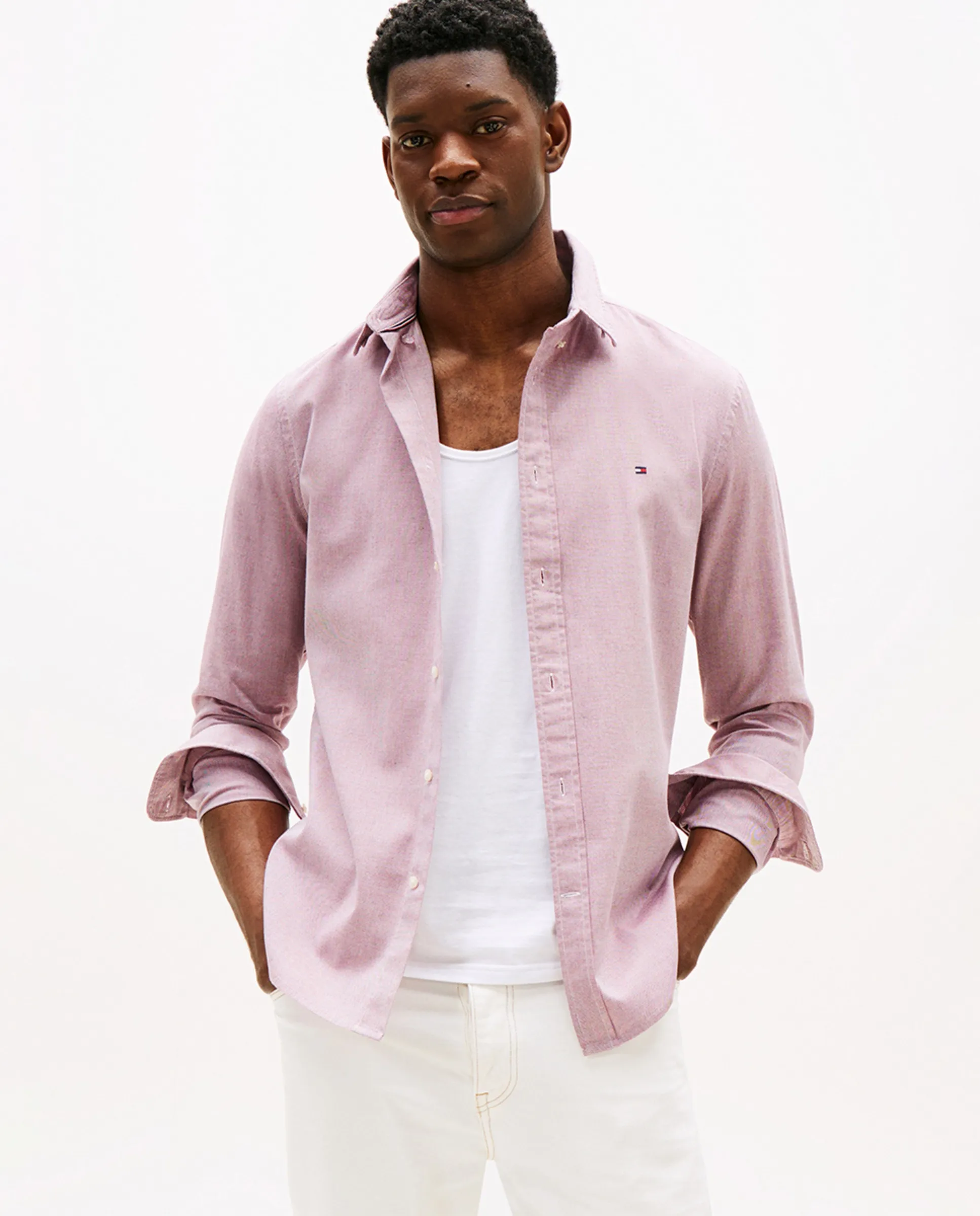 Мужская рубашка с мелким принтом Tommy Hilfiger, многоцветный 
Мужская рубашка с мелким принтом Tommy Hilfiger, многоцветный