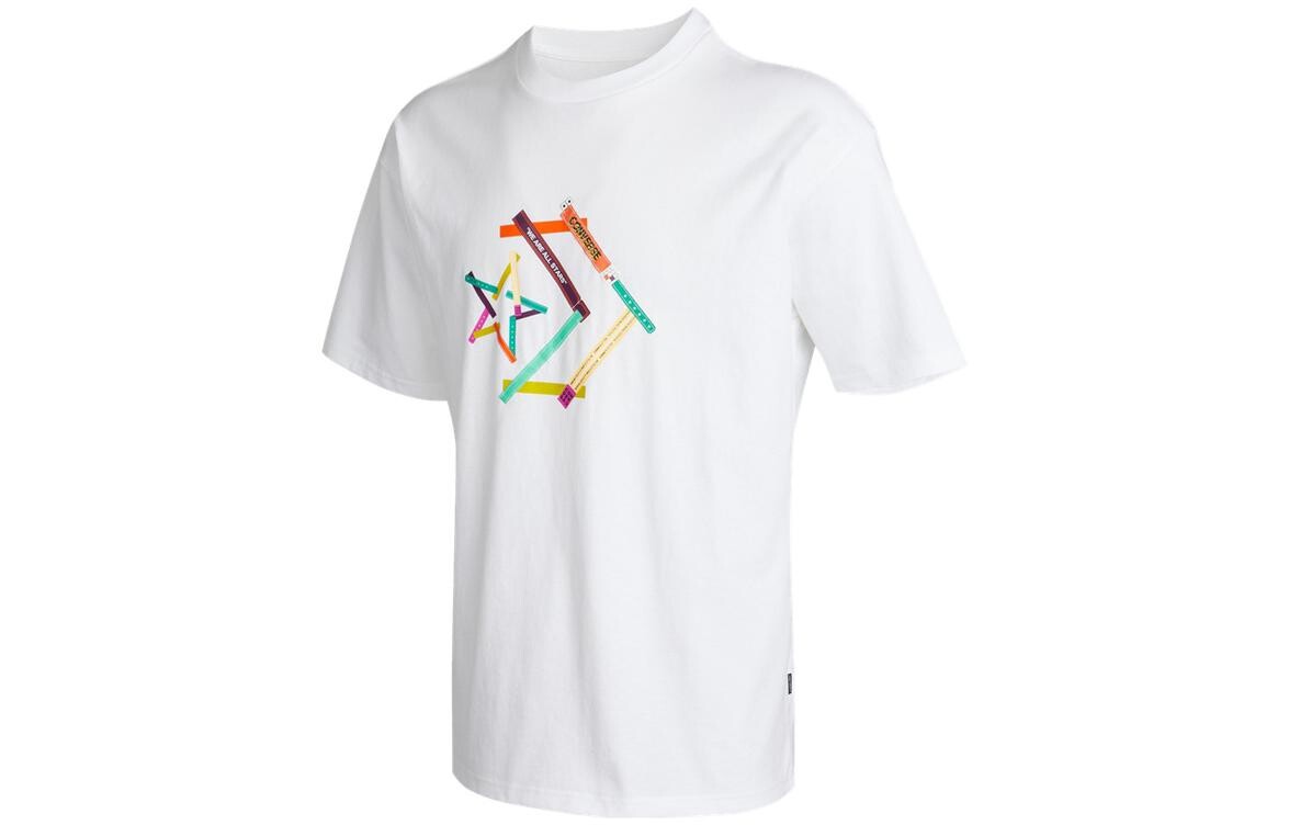 Футболка мужская белая Converse, белый 
Футболка мужская белая Converse, белый