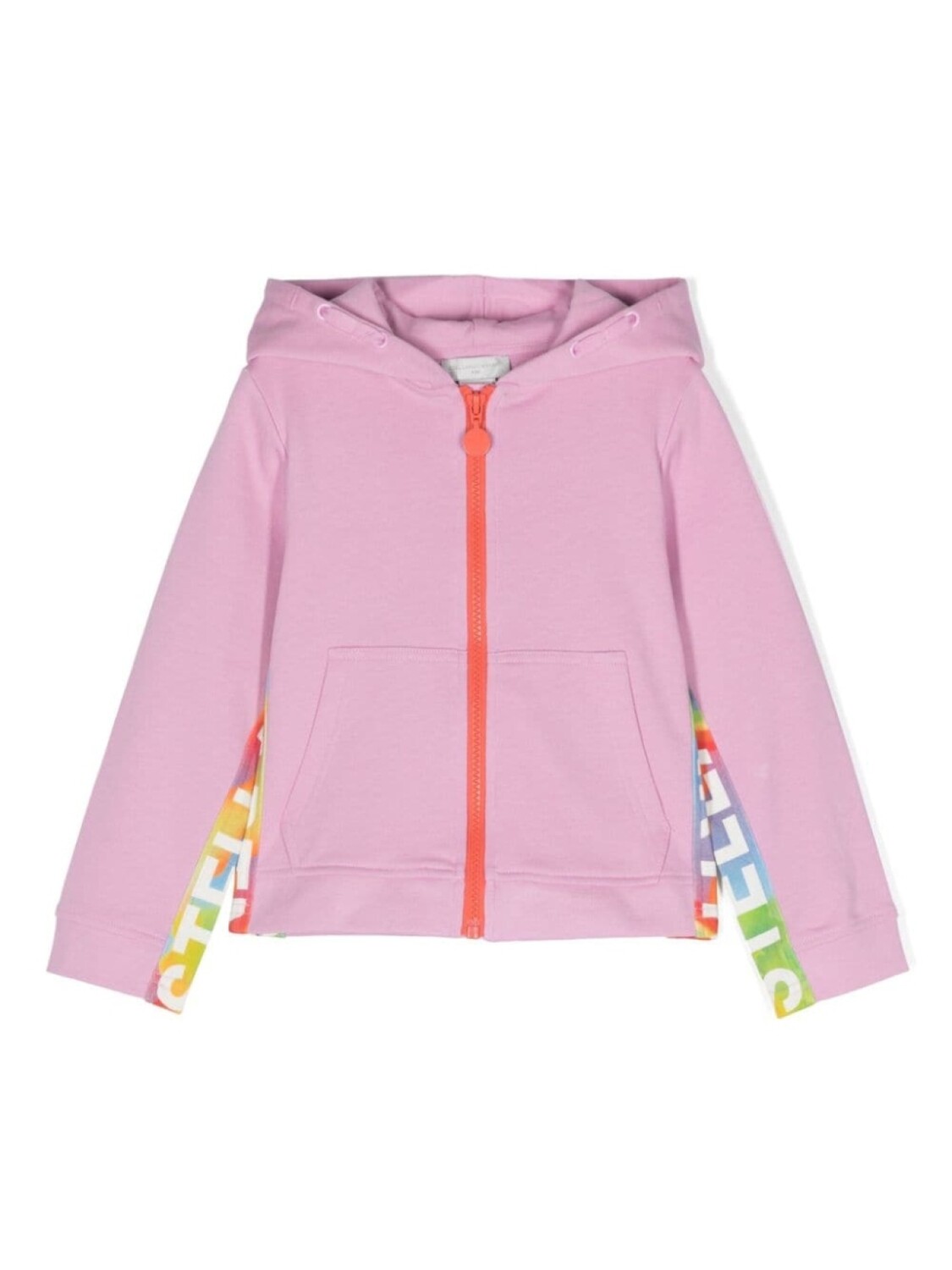 Stella McCartney Kids худи на молнии с логотипом, розовый
Stella McCartney Kids худи на молнии с логотипом, розовый
