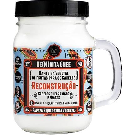 Bem Dita Ghee - Растительная реконструкция папайи и кератина 350 гр Lola
Bem Dita Ghee - Растительная реконструкция папайи и кератина 350 гр Lola