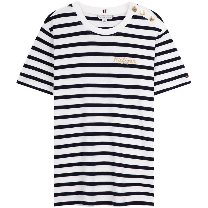 Tommy Hilfiger Футболка Women's Black White Stripes
Tommy Hilfiger Футболка Women's Black White Stripes