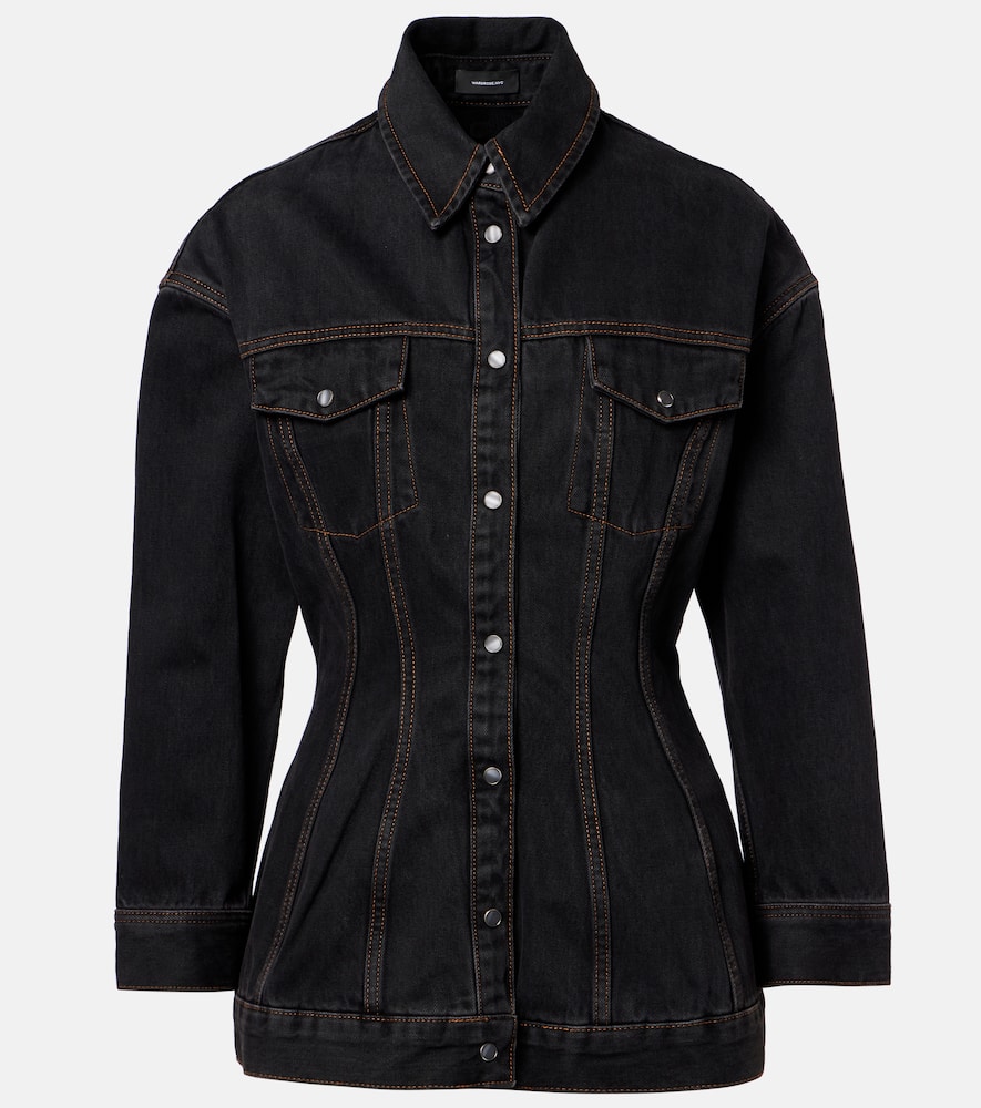 Джинсовая куртка контур Wardrobe.NYC, Black
Джинсовая куртка контур Wardrobe.NYC, Black