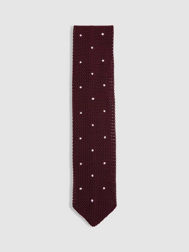 Шелковый галстук Punto в горошек Reiss, Burgundy
Шелковый галстук Punto в горошек Reiss, Burgundy