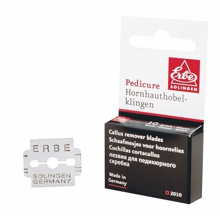 Лезвия Callus Plane Blades от Erbe Solingen Педикюр Уход за ногами Becker-Manicure Becker-Manicure / Erbe
Лезвия Callus Plane Blades от Erbe Solingen Педикюр Уход за ногами Becker-Manicure Becker-Manicure / Erbe
