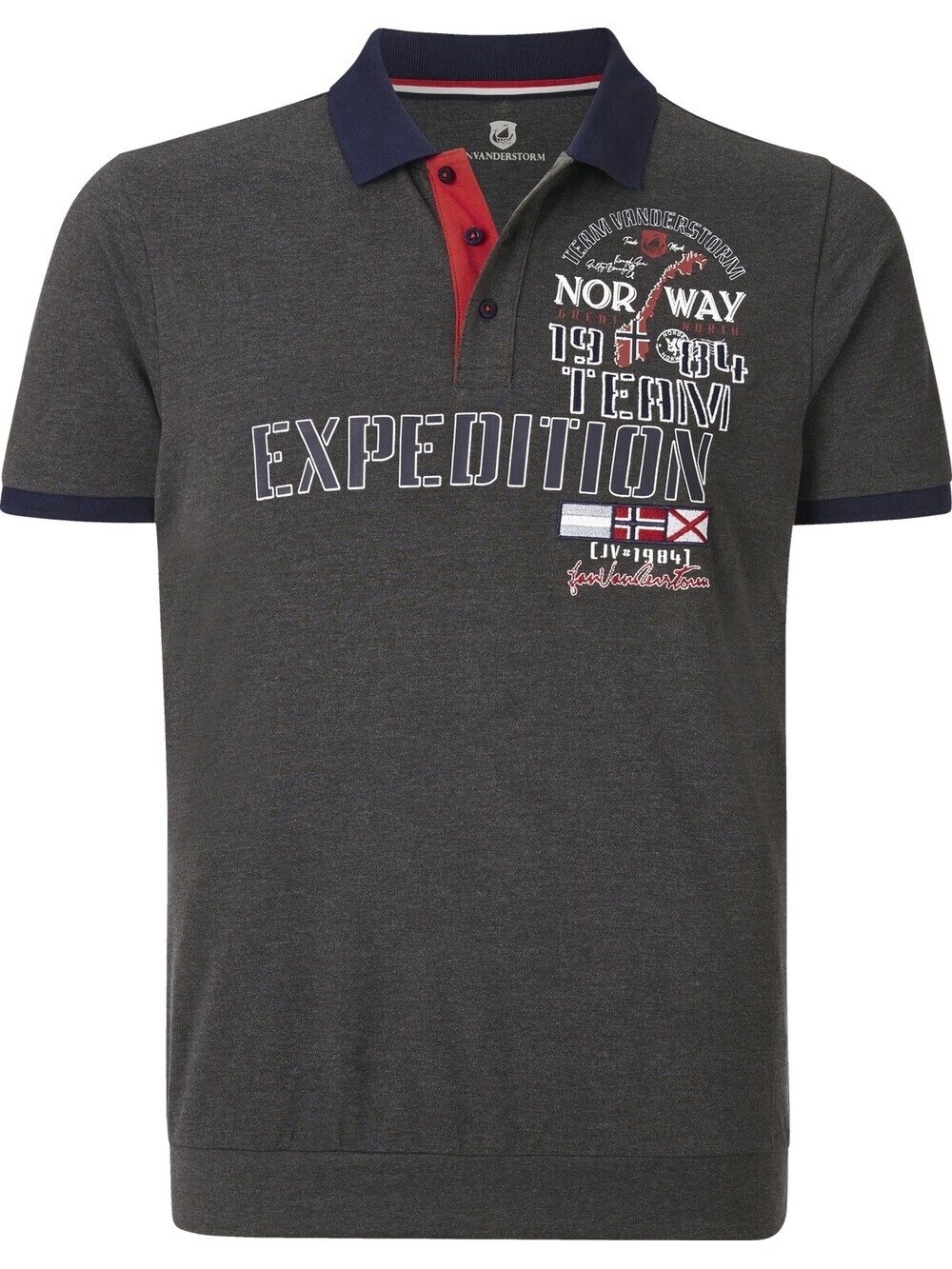 Футболка Jan Vanderstorm Erling, темно-серый
Футболка Jan Vanderstorm Erling, темно-серый