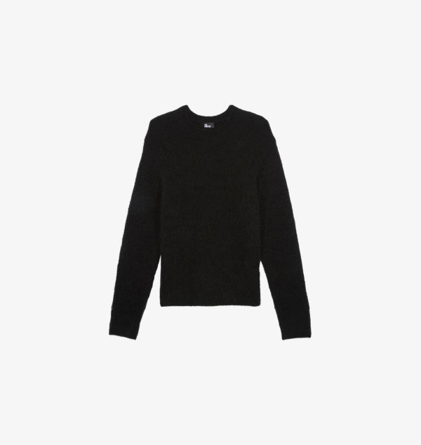 Вязаный джемпер с круглым вырезом The Kooples, черный
Вязаный джемпер с круглым вырезом The Kooples, черный