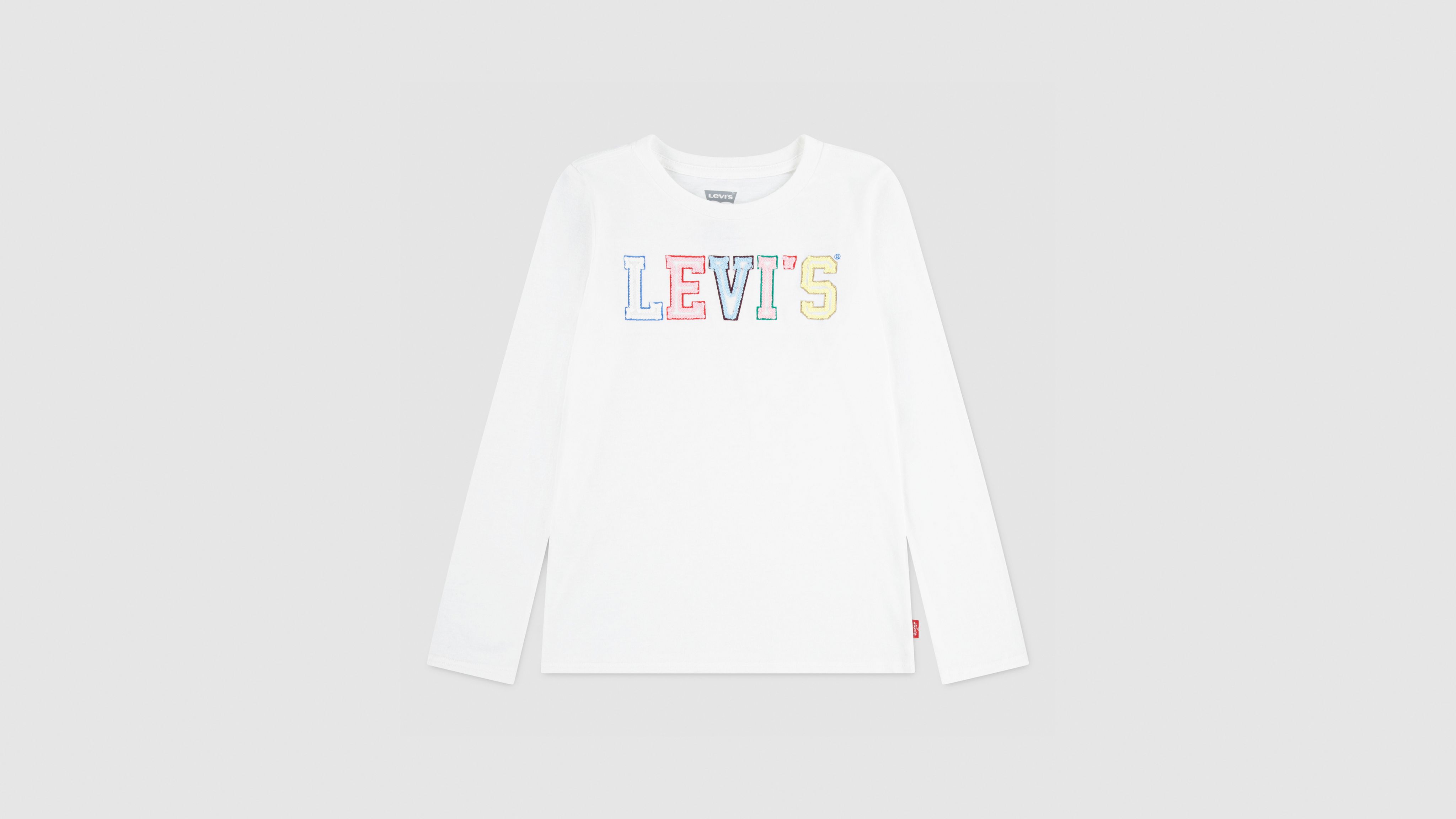 Футболка Ls Crochet для маленьких девочек 4-6x Levi's, Blanc De Blanc - White
Футболка Ls Crochet для маленьких девочек 4-6x Levi's, Blanc De Blanc - White