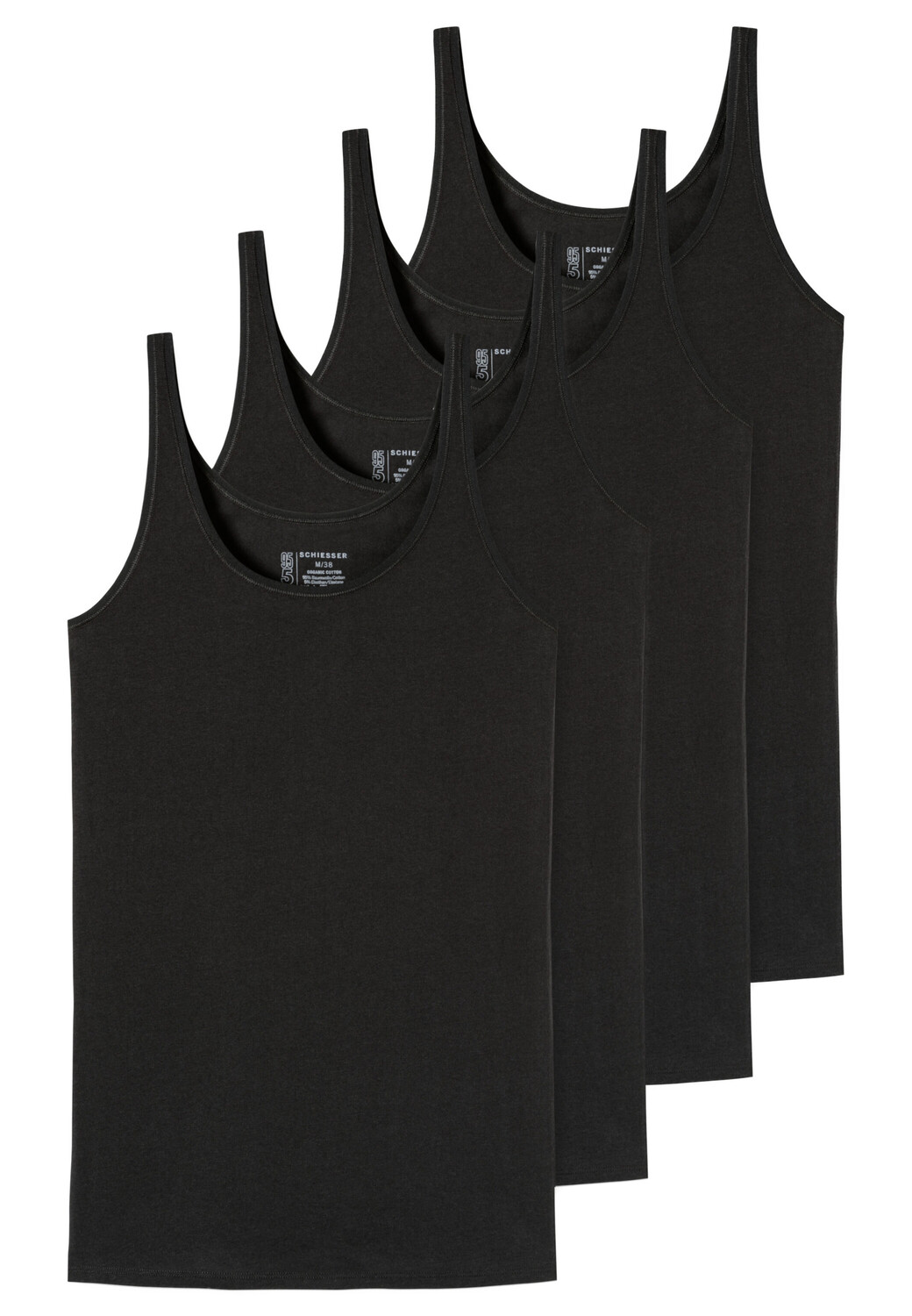 Майка Schiesser Unterhemd / Top 95/5 Organic Cotton, черный
Майка Schiesser Unterhemd / Top 95/5 Organic Cotton, черный