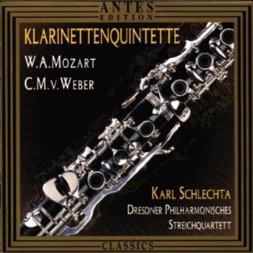 CD диск Weber / Schlechta / Dresdner Philharmonische Str: Clarinet QNT Op 34 / Clarinet QNT KV 581
CD диск Weber / Schlechta / Dresdner Philharmonische Str: Clarinet QNT Op 34 / Clarinet QNT KV 581