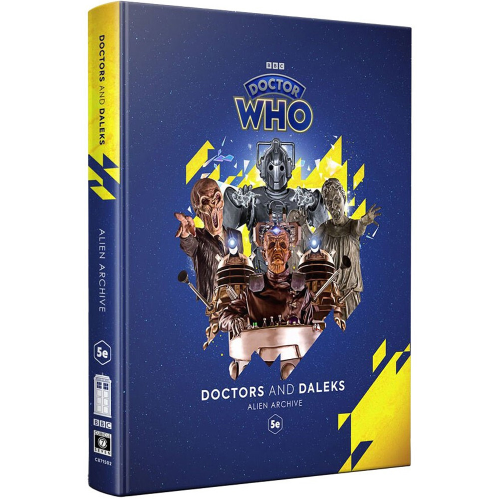Ролевая игра Cubicle 7 Doctors & Daleks: Alien Archive (D&D 5E Compatible)
Ролевая игра Cubicle 7 Doctors & Daleks: Alien Archive (D&D 5E Compatible)