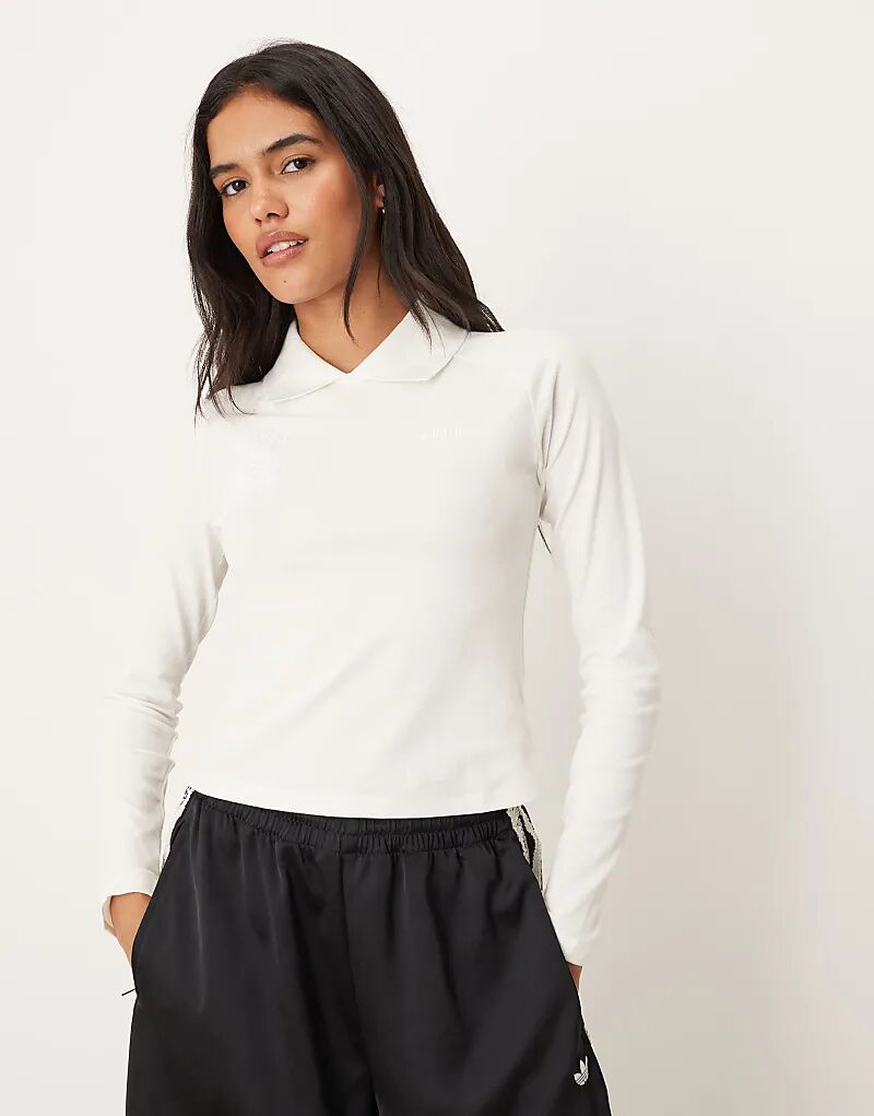 Футболка с длинным рукавом и гербом adidas Originals, бежевого цвета
Футболка с длинным рукавом и гербом adidas Originals, бежевого цвета