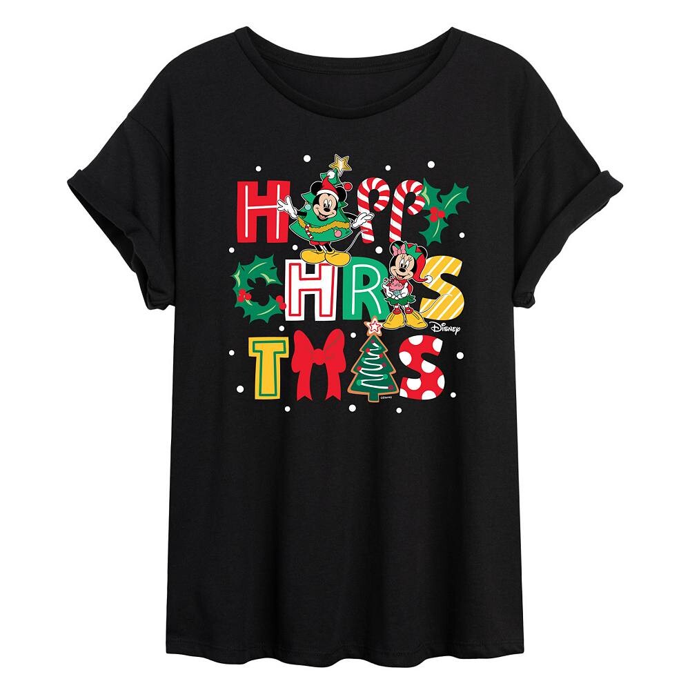 Большая футболка с изображением Микки и Минни Маус для детей Disney's Happy Christmas, черный
Большая футболка с изображением Микки и Минни Маус для детей Disney's Happy Christmas, черный