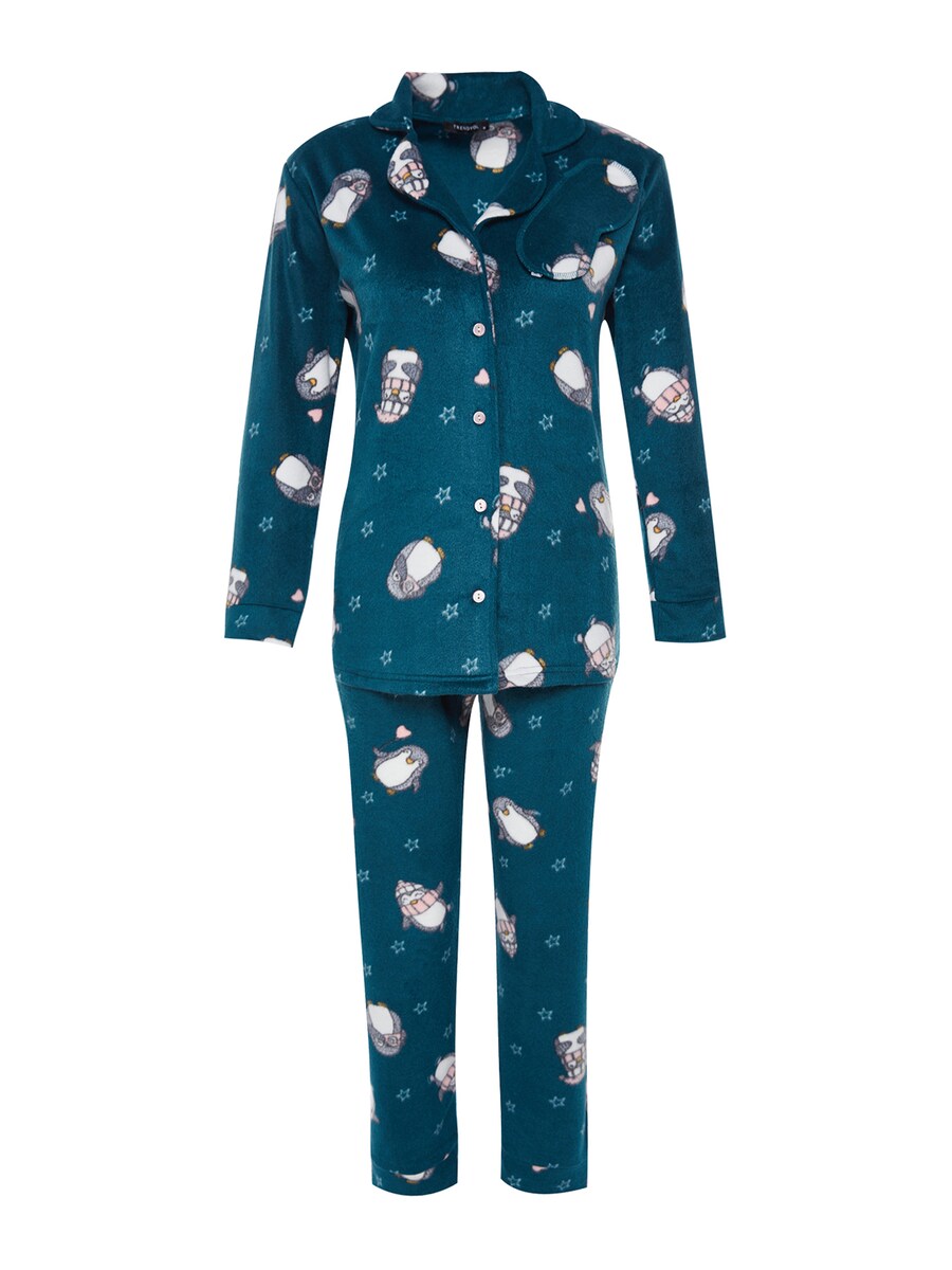 Пижама Trendyol, цвет Petrol
Пижама Trendyol, цвет Petrol