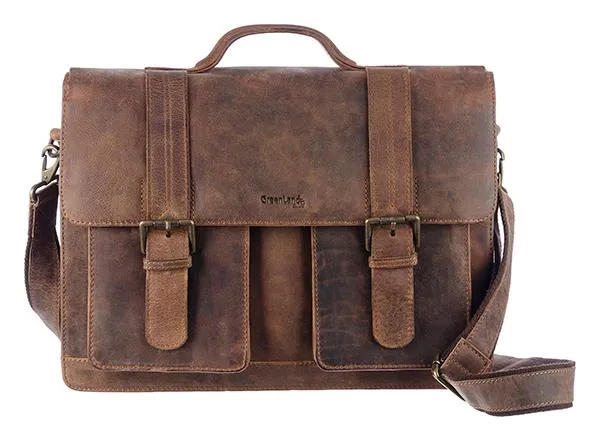 Портфель GreenLand Nature "Черногория" из воловьей кожи в винтажном стиле, цвет Dunkelbraun
Портфель GreenLand Nature "Черногория" из воловьей кожи в винтажном стиле, цвет Dunkelbraun