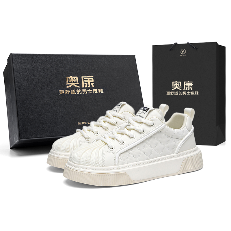 AOKANG Air Force One Series нескользящие устойчивые к истиранию низкие скейтерские кроссовки мужские коробка - экрю коробка, цвет Ecru Box
AOKANG Air Force One Series нескользящие устойчивые к истиранию низкие скейтерские кроссовки мужские коробка - экрю коробка, цвет Ecru Box