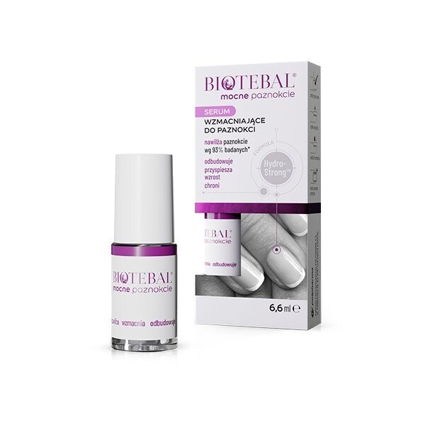 Biotebal, Strong Nails, сыворотка для ногтей, 6,6 мл