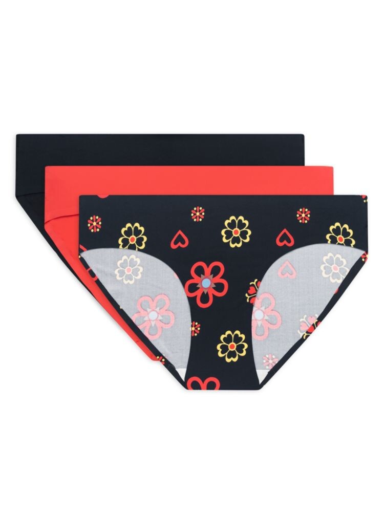 Комплект из 3 бесшовных трусиков бикини в ассортименте Aqs, цвет Flower Red Combo
Комплект из 3 бесшовных трусиков бикини в ассортименте Aqs, цвет Flower Red Combo