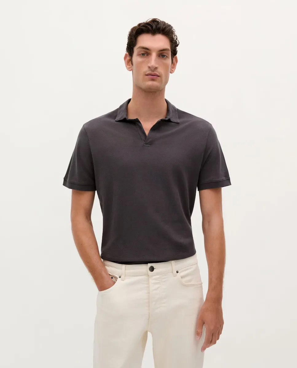 Хлопковая рубашка-поло для мужчин классического кроя Scalpers, темно-серый
Хлопковая рубашка-поло для мужчин классического кроя Scalpers, темно-серый