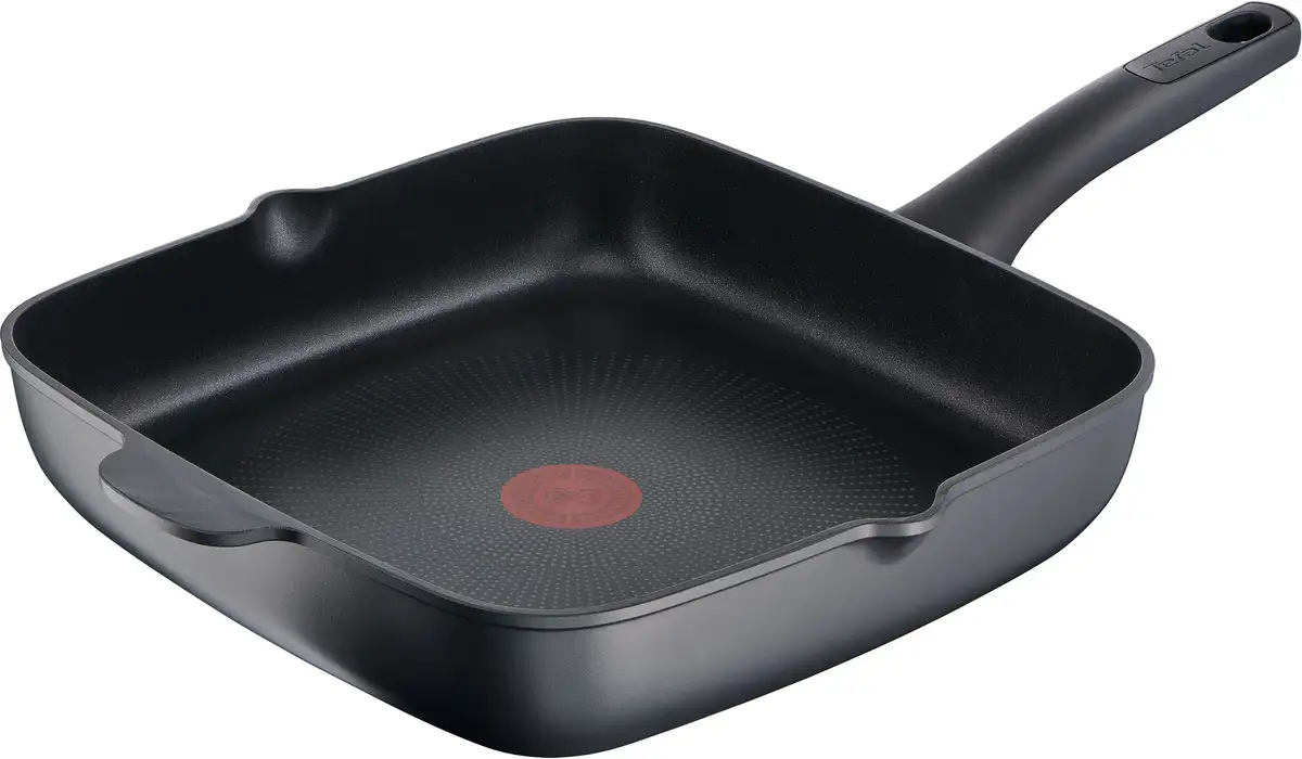 Сковорода Tefal "Unlimited On", литая алюминиевая, (1 шт), алюминиевая, с антипригарным покрытием, термосигнальная, квадратная, все виды плит, индукционная Ø 28 см + высота 6,5 см., черный
Сковорода Tefal "Unlimited On", литая алюминиевая, (1 шт), алюминиевая, с антипригарным покрытием, термосигнальная, квадратная, все виды плит, индукционная Ø 28 см + высота 6,5 см., черный