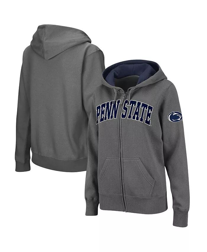 Женская толстовка с капюшоном Penn State Nittany Lions с арочным названием и молнией Colosseum, серый
Женская толстовка с капюшоном Penn State Nittany Lions с арочным названием и молнией Colosseum, серый
