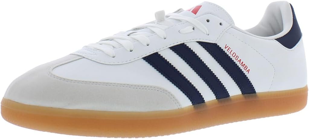 Кроссовки Adidas для взрослых унисекс The Velosamba, белый/белый/синий/темно-синий/алый
Кроссовки Adidas для взрослых унисекс The Velosamba, белый/белый/синий/темно-синий/алый