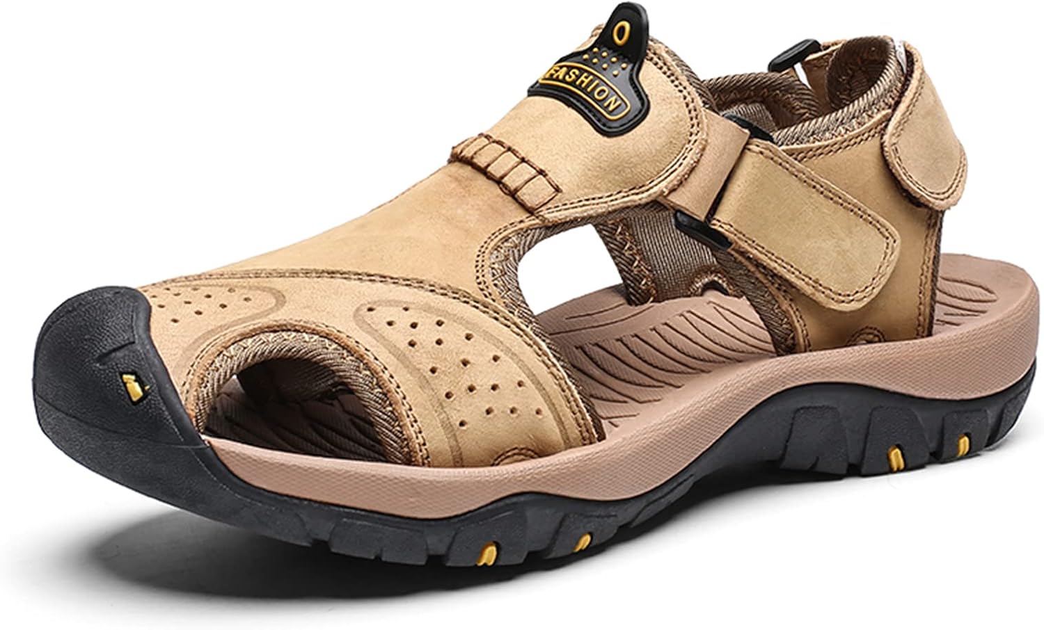 Мужские сандалии Cmadolrs, кожаные спортивные сандалии, легкие повседневные пляжные туфли для мужчин, открытые водные сандалии, хаки
Мужские сандалии Cmadolrs, кожаные спортивные сандалии, легкие повседневные пляжные туфли для мужчин, открытые водные сандалии, хаки
