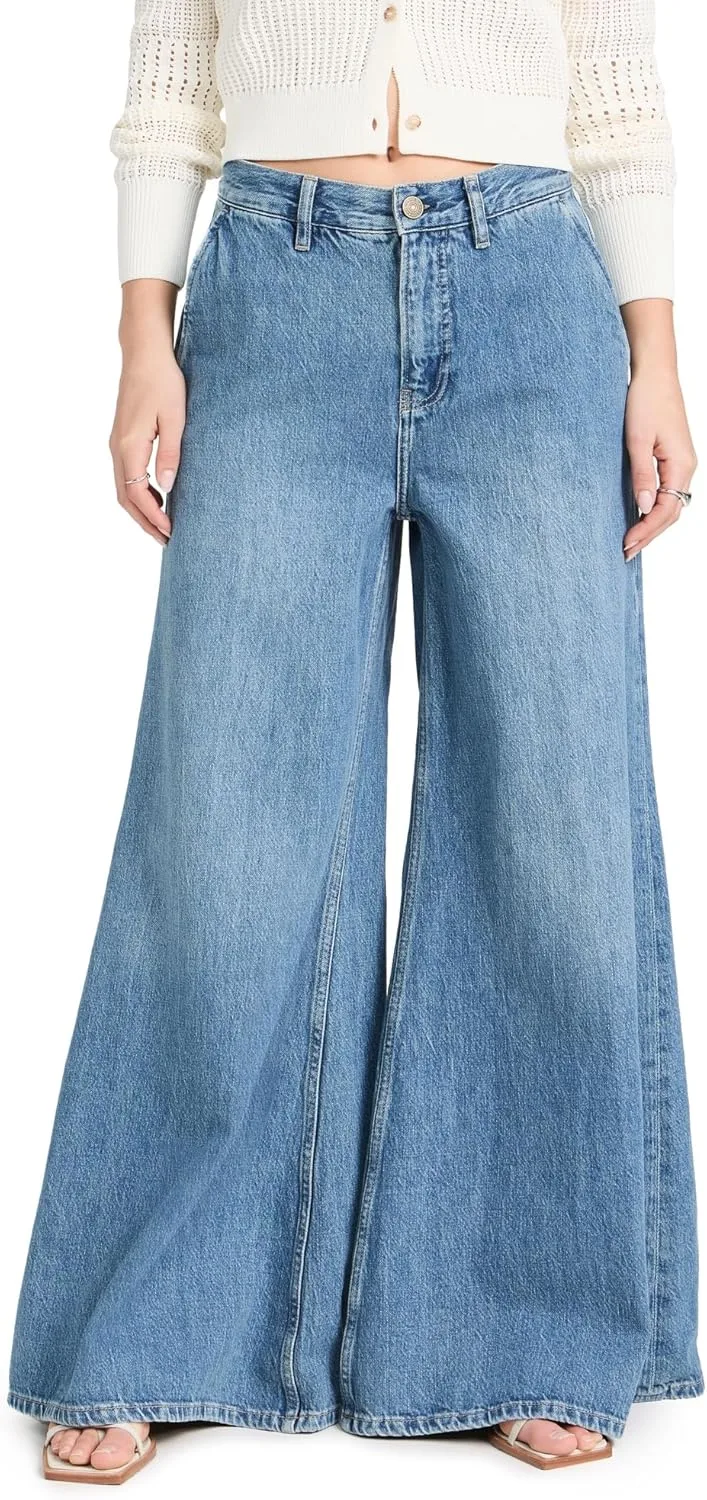 FRAME Women's The Pixie Extra Wide Leg Jeans
FRAME Women's The Pixie Extra Wide Leg Jeans