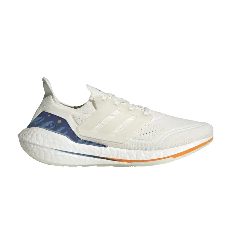 Кроссовки adidas UltraBoost 21 'White Royal Blue', белый
Кроссовки adidas UltraBoost 21 'White Royal Blue', белый