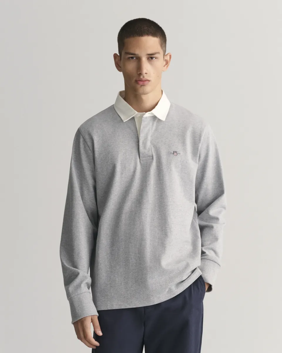 Рубашка для регби Gant "REG SHIELD HEAVY RUGGER" с вышитым логотипом на груди, серый
Рубашка для регби Gant "REG SHIELD HEAVY RUGGER" с вышитым логотипом на груди, серый