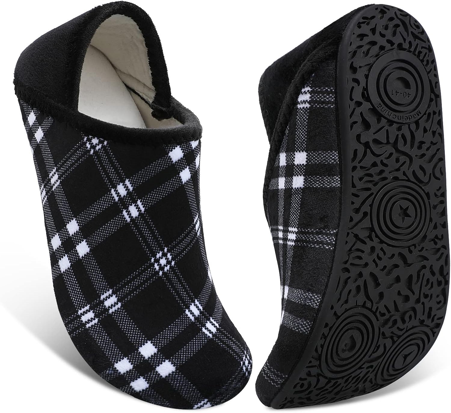 Женские и мужские тапочки Fires с резиновой подошвой, мягкие и легкие, домашние носочные тапочки для носки дома, нескользящие для использования внутри и снаружи, черный
Женские и мужские тапочки Fires с резиновой подошвой, мягкие и легкие, домашние носочные тапочки для носки дома, нескользящие для использования внутри и снаружи, черный