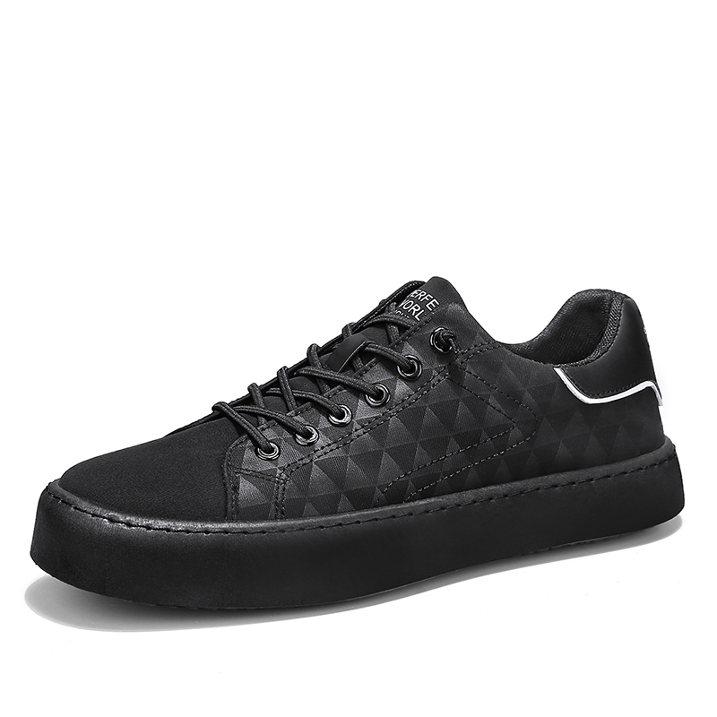 SHOUBA Мужские лоу-топ скейтборд кроссовки черные, цвет Black
SHOUBA Мужские лоу-топ скейтборд кроссовки черные, цвет Black