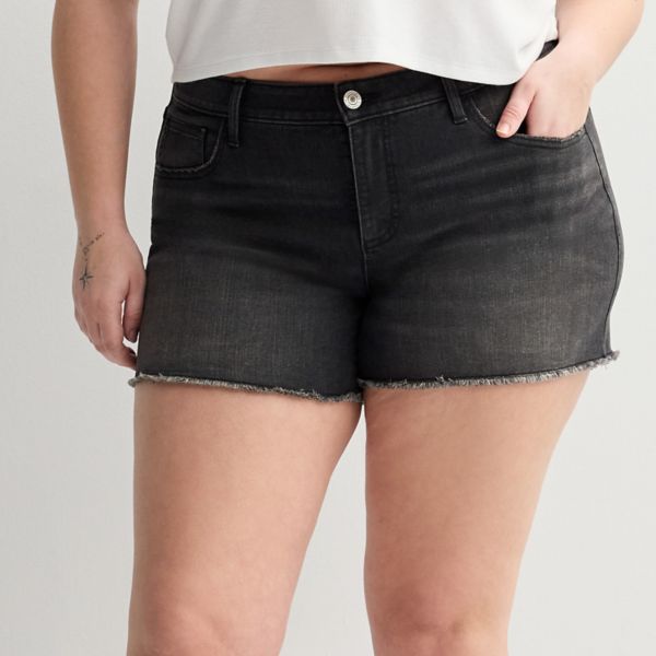 Джинсовые шорты миди с низкой посадкой для подростков плюс сайз So, цвет washed black
Джинсовые шорты миди с низкой посадкой для подростков плюс сайз So, цвет washed black