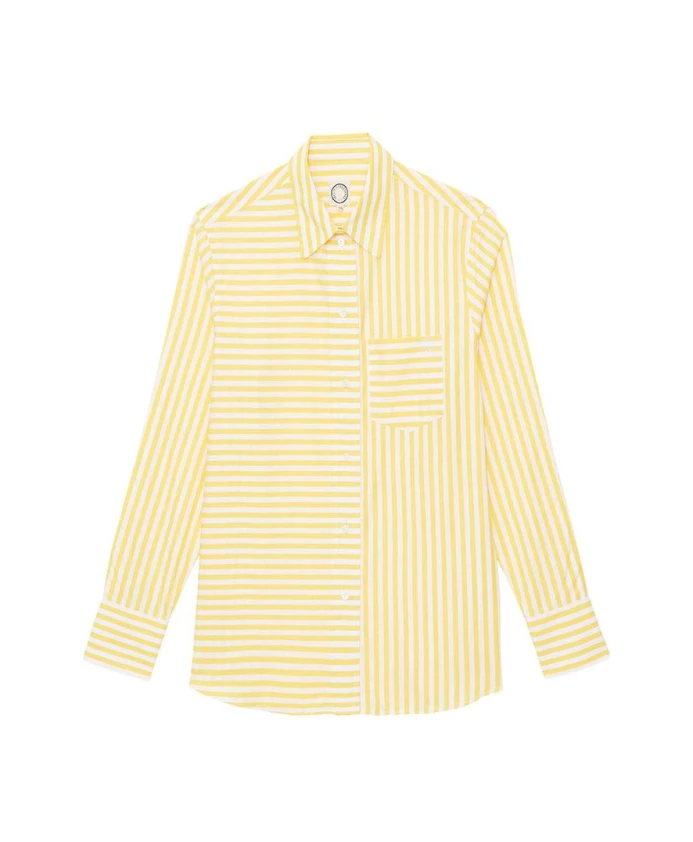 Рубашка Морин в желтую полоску Ines De La Fressange Paris, желтый
Рубашка Морин в желтую полоску Ines De La Fressange Paris, желтый