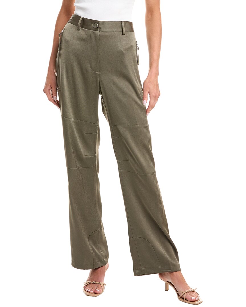 Брюки Helmut Lang Fluid Satin Flight, зеленый
Брюки Helmut Lang Fluid Satin Flight, зеленый