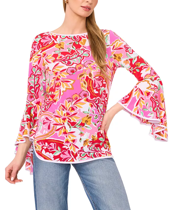 Женская блуза с принтом и круглым вырезом, с рукавом 3/4 и расклешенным силуэтом Sam & Jess, мультиколор
Женская блуза с принтом и круглым вырезом, с рукавом 3/4 и расклешенным силуэтом Sam & Jess, мультиколор