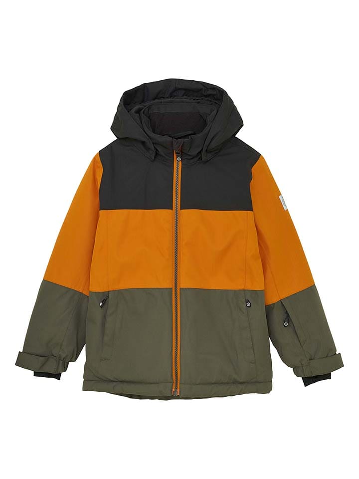 Куртка для лыж и сноуборда Color Kids Ski-/ Snowboardjacke, цвет Schwarz/Orange/Khaki
Куртка для лыж и сноуборда Color Kids Ski-/ Snowboardjacke, цвет Schwarz/Orange/Khaki