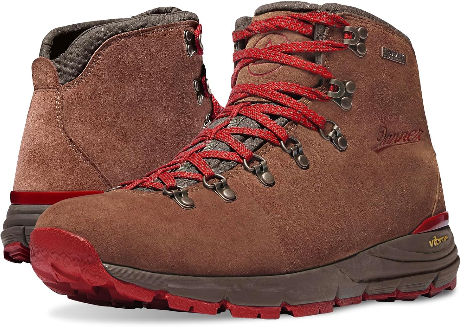 Мужские водонепроницаемые походные ботинки Danner Mountain 600 Leaf Gore-Tex из полнотелой кожи с дышащим барьером Gore-Tex и подошвой с отличным сцеплением Name Danner, коричневый/красный
Мужские водонепроницаемые походные ботинки Danner Mountain 600 Leaf Gore-Tex из полнотелой кожи с дышащим барьером Gore-Tex и подошвой с отличным сцеплением Name Danner, коричневый/красный