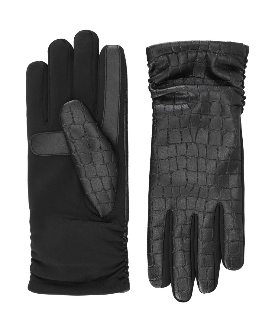 Женские кожаные перчатки Isotoner Signature, Black
Женские кожаные перчатки Isotoner Signature, Black