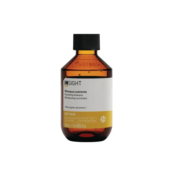 Питательный шампунь для сухих и обесцвеченных волос, 100 мл Insight Dry hair
Питательный шампунь для сухих и обесцвеченных волос, 100 мл Insight Dry hair