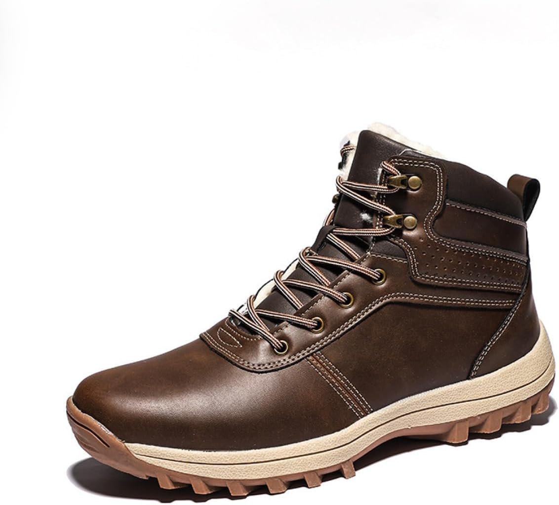 Мужские снегоступы, зимние ботинки, ботинки для холодной погоды, водонепроницаемые зимние ботинки, легкие альпинистские ботинки, осенние и зимние ботинки на шнуровке, толстая подошва Soft Time Toy, темно-коричневый
Мужские снегоступы, зимние ботинки, ботинки для холодной погоды, водонепроницаемые зимние ботинки, легкие альпинистские ботинки, осенние и зимние ботинки на шнуровке, толстая подошва Soft Time Toy, темно-коричневый