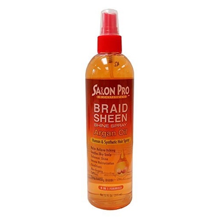 Спрей для блеска волос Braid Sheen Shine 8 в 1, формула 12 унций (355 мл) с аргановым маслом Salon Pro
Спрей для блеска волос Braid Sheen Shine 8 в 1, формула 12 унций (355 мл) с аргановым маслом Salon Pro