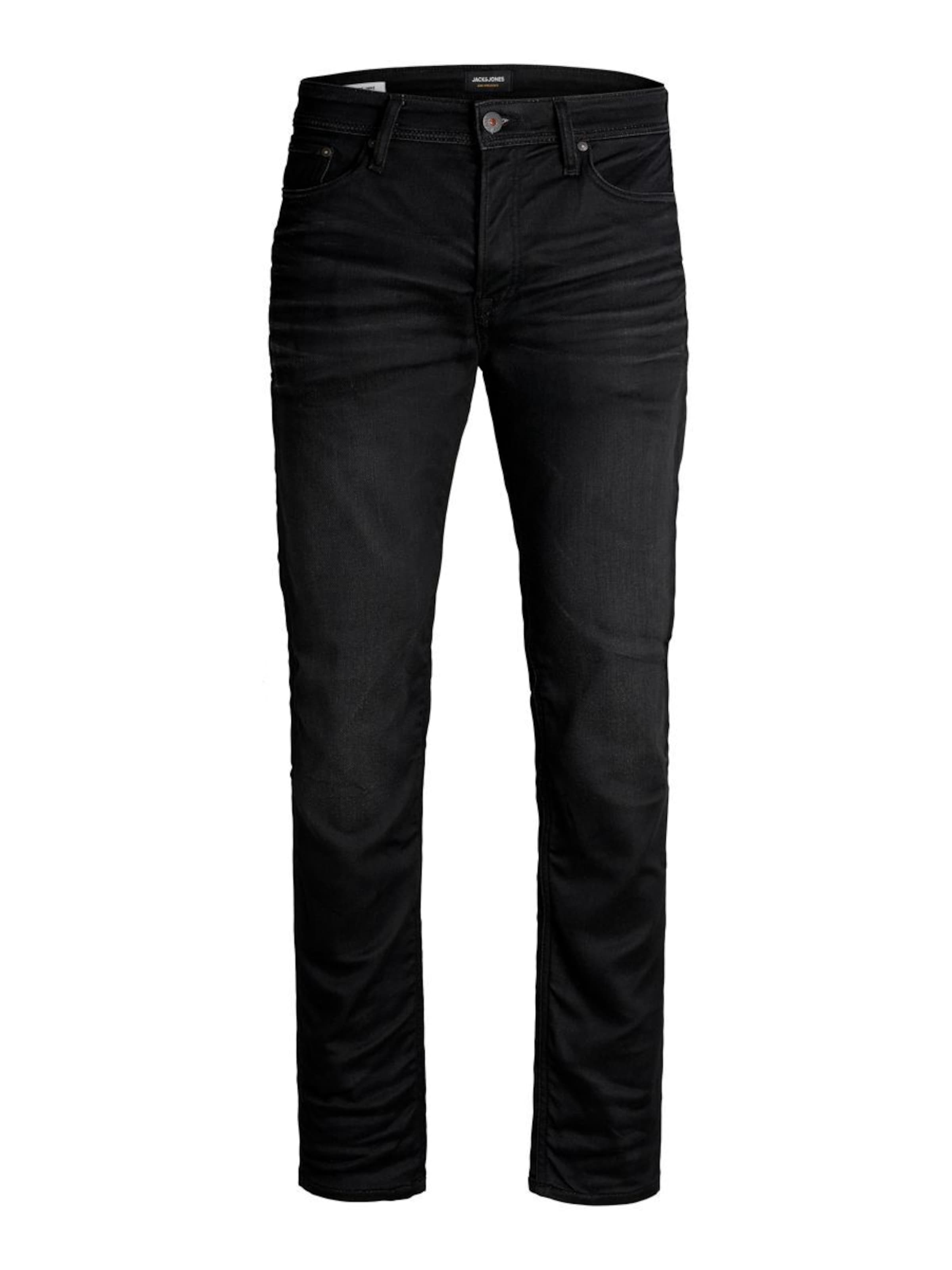 JACK & JONES Узкие джинсы 'Mike' в черном цвете
JACK & JONES Узкие джинсы 'Mike' в черном цвете