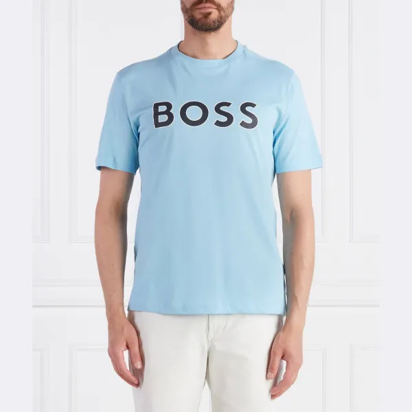 Футболка стандартного кроя 1 футболка Boss, синий
Футболка стандартного кроя 1 футболка Boss, синий